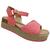 Sandália Flatform Feminina Adulta Couro Bottero 330701 Salmão