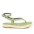 Sandália Flatform Shoestock Jade Feminina Verde