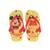 Sandália Havaianas Chinelo Bebê Mickey Disney Infantil Amarelo limão