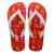 Sandália Havaianas Marvel Vingadores Masculina Vermelho, Branco