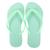 Sandália Havaianas Slim Feminina Verde escuro, Branco