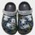 Sandália Infantil Crocs Classic Grogu Clog Menino Preto, Azul