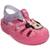 Sandália Infantil Disney Magic Aranha Baby Minnie Rosa Rosa, Lilás, Branco