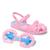 Sandália Infantil Grendene Kids Princesas Disney Fun Glasses Feminina Rosa, Azul