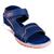 Sandália Infantil Kidy Menino Masculino Com Luz Led C/ NF Azul, Laranja