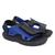 Sandália Infantil Luelua Papete Bicolor Masculina Preto, Azul