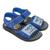 Sandália Infantil Masculina Grendene Kids 22593 Sonic Gold Az, Cinza, Azul