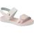 Sandália Infantil Menina Lolinha Klin 421031 Branco, Rosa claro