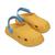 Sandália Infantil Mini Melissa Free Clog Masculino Feminino Amarelo, Azul