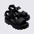 Sandália Infantil Mini Melissa Kick Off Sandal Feminino Preto