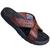 Sandália Masculina De Couro Chinelo Para Homem Pegada Original 134201 134201, 01 pinhão