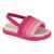 Sandalia Menina Molekinha 2729.201 Casual  Flatform Slide Flatform Pink