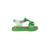 Sandália mini melissa jump + peppa pig bb 35892 Verde