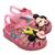 Sandália Mini Melissa Possession + Disney 100 Baby Rosa glitter
