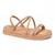 Sandalia Mississipi Mb222 Flatform Feminino Bege