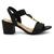 Sandalia Modare Feminina 7109.465 Confortavel Salto Alto Casual Leve Preto