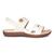 Sandália Modare Feminina Ultraconforto Elást/Np Fl/Np S Flex 7125.233 Off white