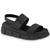 Sandalia Moleca Original Sandalia Feminina Papete Flatform Lancamento Calce Facil Conforto Estilo Fashion Casual Preto