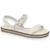 Sandalia Moleca Original Sandalia Rasteira Flat Feminina Strass Lancamento Casual Estilo Fashion Elegante Calce Facil Conforto Branco off