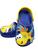 Sandália Papete Babuche Infantil Menino Macio C/Sola Antiderrapante Modelo Animais Marinhos Peixe azul