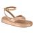 Sandalia papete chinela feminina casual -vizzano 6506.203 Ouro rosado