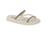 Sandália Papete Feminina Moleca Strass Brilho 5469.124 Cristal, Creme, Branco off