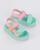 Sandália Papete para Bebê Confete Zaxy Verde turmalina