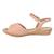 Sandalia piccadilly original confortavel com fivela Rose