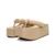 Sandalia Plataforma Tamanco Barth Shoes Capri Bege