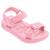 Sandalia Rider Infantil Papete Unissex Ajustavel Macio Rosa