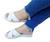 Sandália tamanco feminina branca cruzada corda tratorada flatform conforto Branco