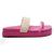Sandália Tressê Feminina GuGi 901-GG Papete Plataforma Calce Fácil Pink