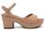 Sandália Via Uno 821002 Salto Alto Confortavel Fivela Feminino Nude