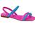 Sandálias feminina  tamanho 39 Azul, Pink