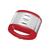 Sanduicheira Grill Mondial Inox Vermelho Premium S 19 Com 800W 220V Prata vermelho