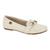 Sapatilha Feminina Beira Rio 4309.102 Sapato Social Confortavel Off, White