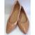 sapatilha feminina bico fino lisa 2175-01 Verniz nude
