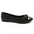 Sapatilha Feminina Bico Fino Moleca 5635.870 Preto