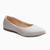 Sapatilha Feminina Lisa Bico Fino Sapato Linha Confort Confortavel Casual White