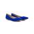 Sapatilha feminina sandalia rasteira bico fino couro conforto varias cores 33 ao 40 Qa 100 nobuck azul bic
