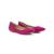 Sapatilha feminina sandalia rasteira bico fino couro conforto varias cores 33 ao 40 Qa 100 nobuck rosa