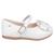 Sapatilha Infantil Pampili Angel 04 Laço E Strass Branco Verniz Branco verniz