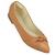 Sapatilha Mocassim Mule Rasterinha Feminina Confortavel Bege