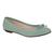 Sapatilha Moleca 5027.1423 Laço Sapato Baixo Casual Conforto Feminino Verde