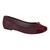 Sapatilha Moleca 5729.110 Sapato Baixo Casual Laço Conforto Feminino Vinho