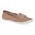 Sapatilha Moleca Feminina 5109.789 Flatform Lançamento Brilho Leve Nude