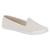 Sapatilha Moleca Slipper Lona Monografia Feminina Branco off