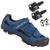 Sapatilha Mtb Ciclismo High One + Pedal Wellgo M919 Azul