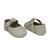 Sapatinho de Bebe Sapatilha Laço Lateral Feminino Infantil Menina Manozinhos Baby Ref.0022 Bege