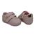 Sapato de Bebe Sapatilha Laço Salomé Infantil Menina RN Manozinhos Baby Ref.0039-14 Rosa Claro